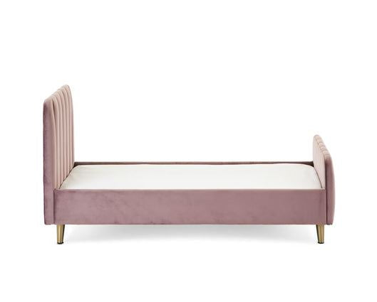 Gatsby Velvet Toddler Bed - Pink