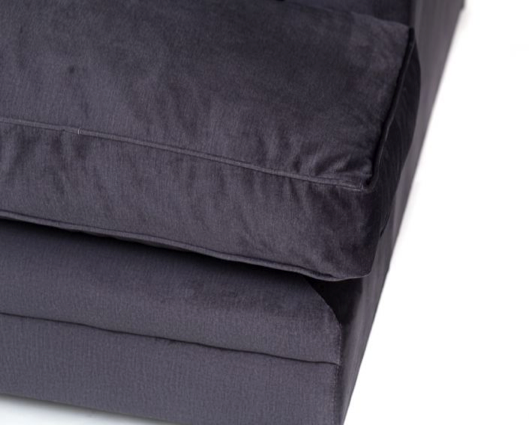 Chevelle Left Hand Facing Corner Sofa - Dark Grey