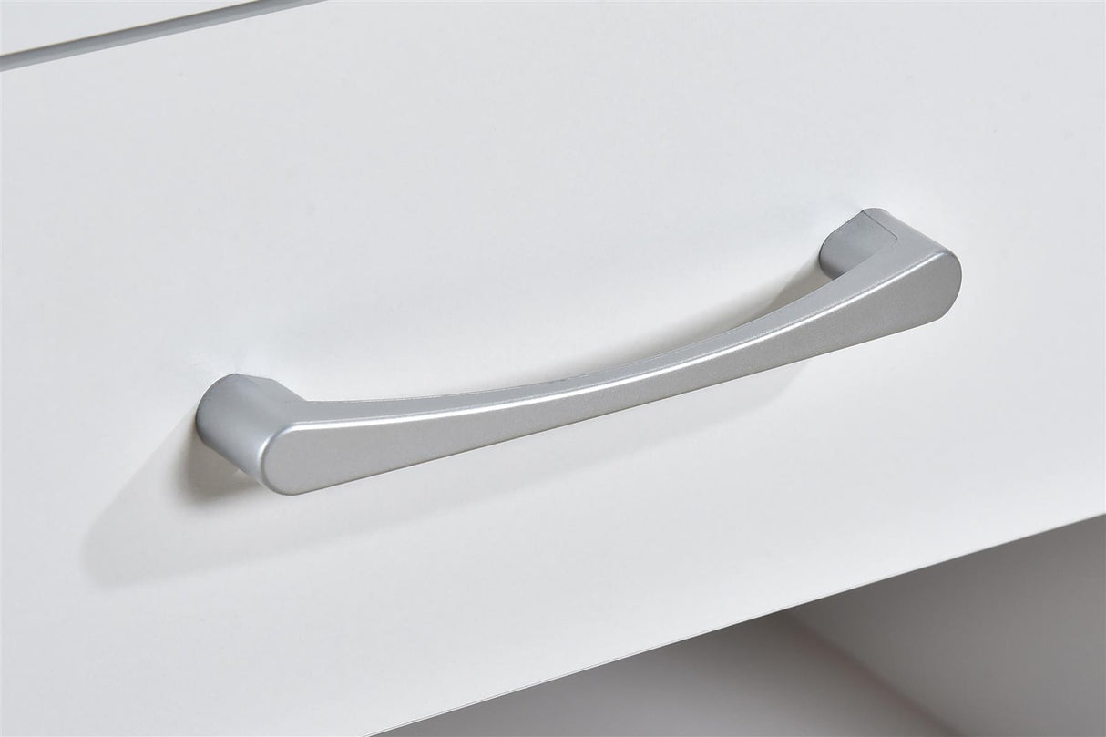 Highbury Bedside Pair - White