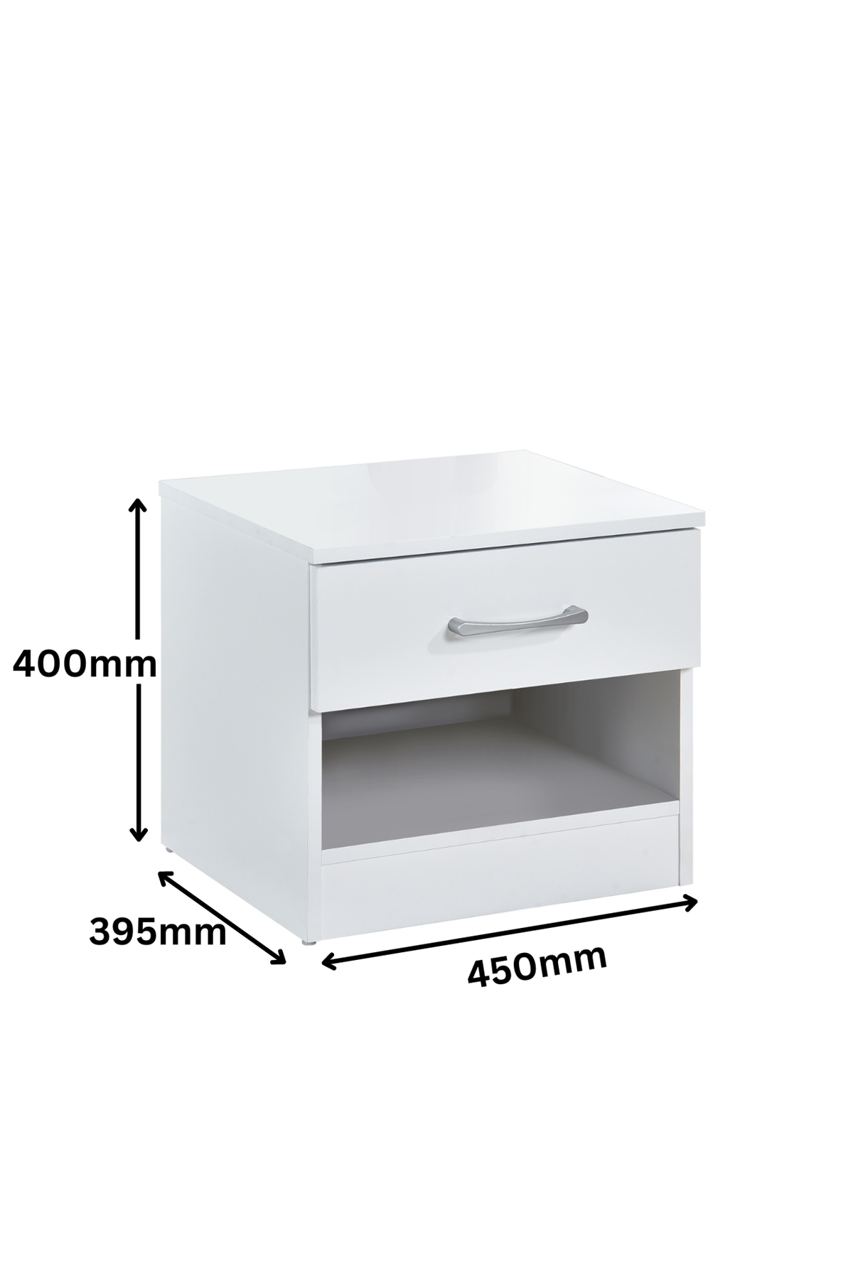 Highbury 4 Piece Bedroom Set - White
