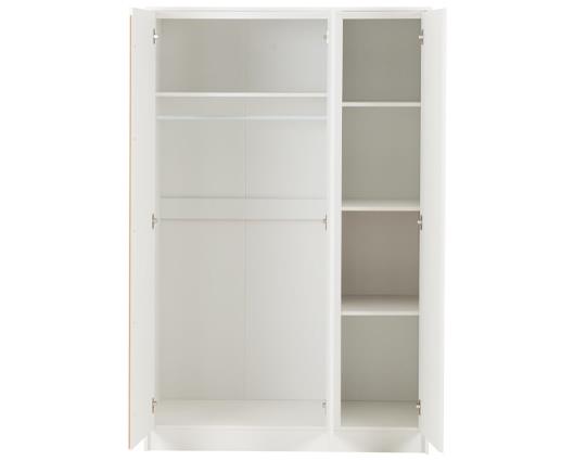 MALVERN 3 DOOR WARDROBE BEDROOM SET - WHITE