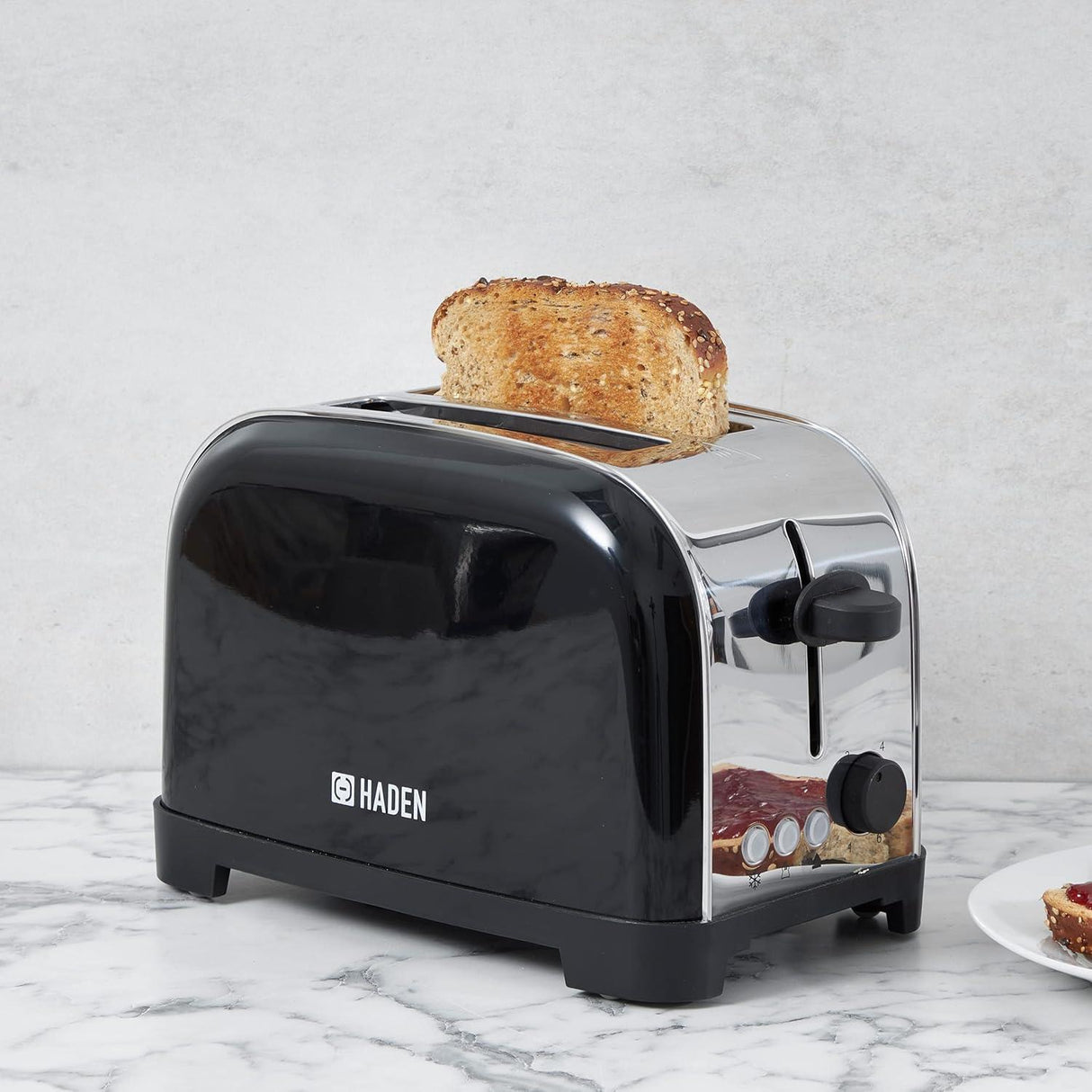 Haden Iver 2 Slice Toaster Black