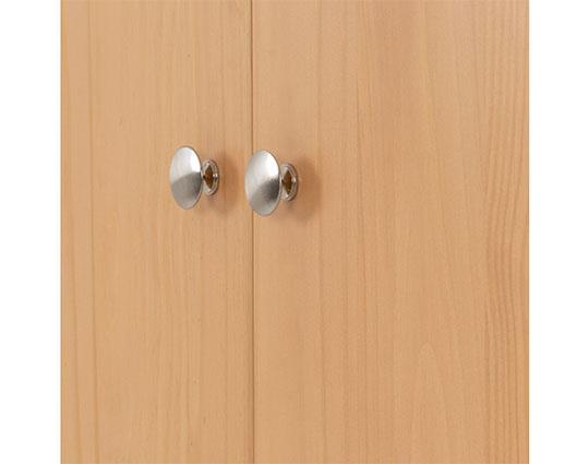 OSLO 2 DOOR WARDROBE - ANTIQUE PINE