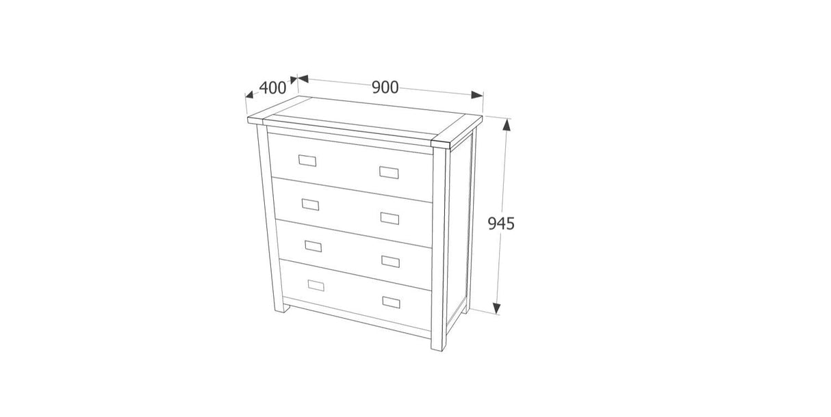 Ballard 4 Drawer Chest