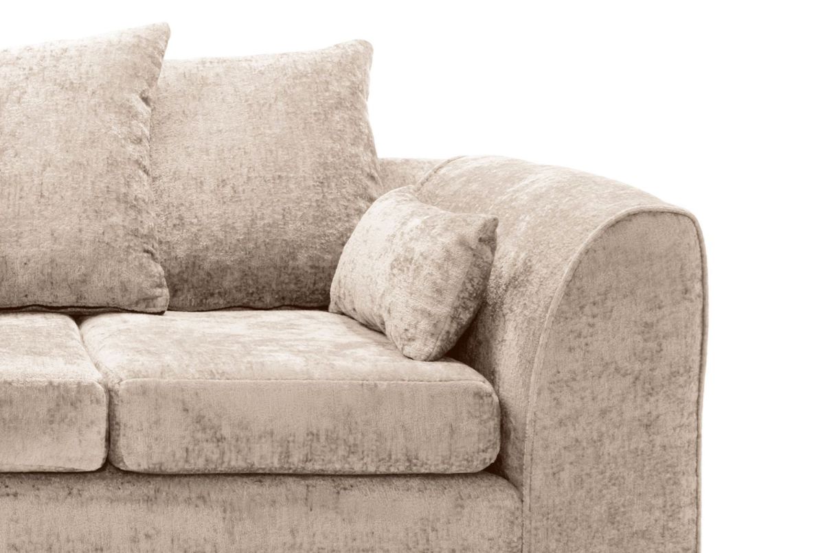 Heidi Left Hand Facing Corner Sofa- Cream