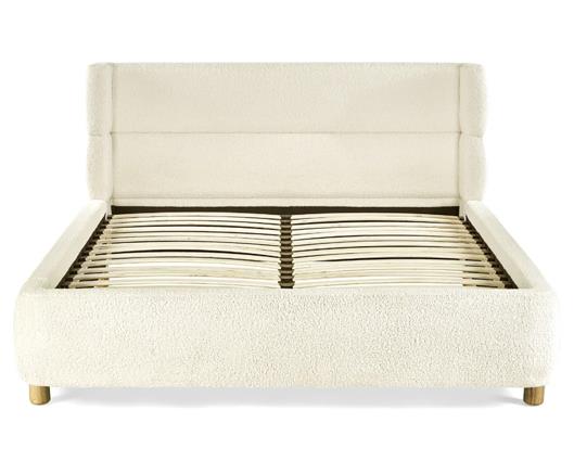 Oberon Boucle Bed Cream - King
