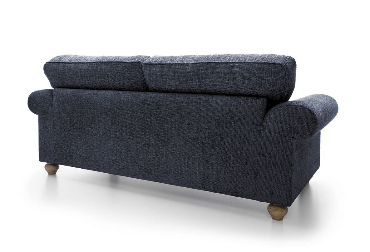 Iris 3 Seater Sofa - Dark Blue