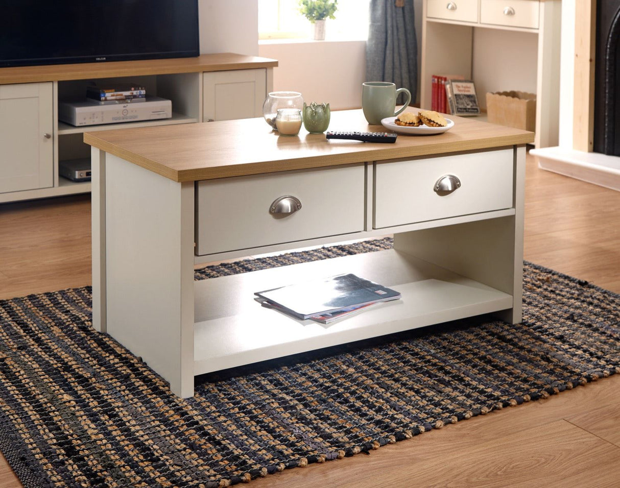 Lachlan 2 Drawer Coffee Table