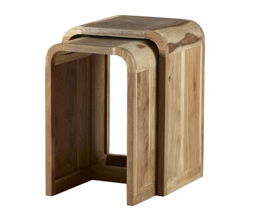 Alaw Nest of 2 Tables Wooden