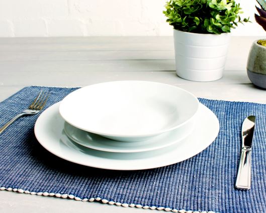 Sabichi 12 Piece Day To Day Dinner Set White