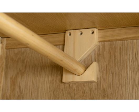 Kingston 2 Door 1 Drawer Wardrobe