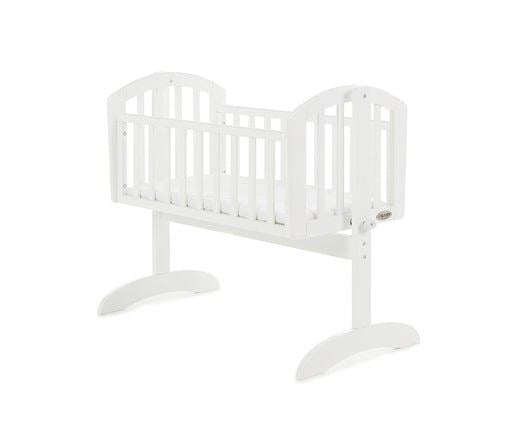 Sophie Crib + Foam Mattress - White