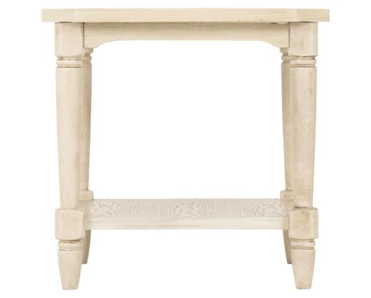 CHANTILLY SIDE TABLE - ANTIQUE CREAM