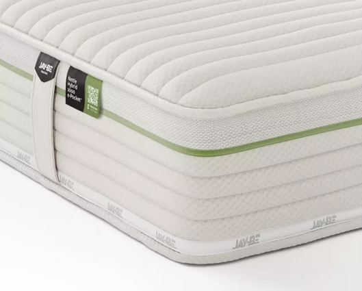 Jay-Be Natural All Seasons Nettle Hybrid 2000 e-Pocket Mattress - Double