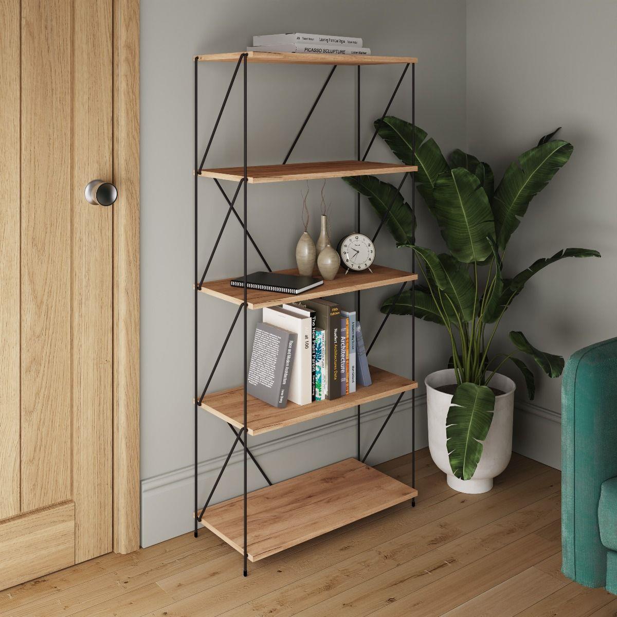 Leyla 5 Tier Shelving Unit