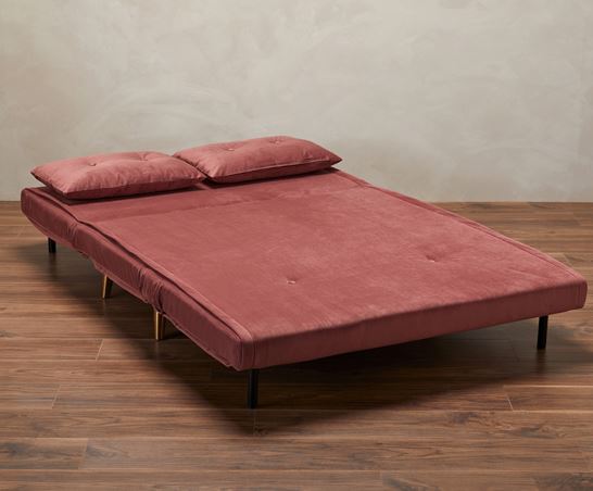 Mila Sofa Bed- Pink