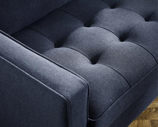 Henrietta 3 Seater Sofa Deep Blue