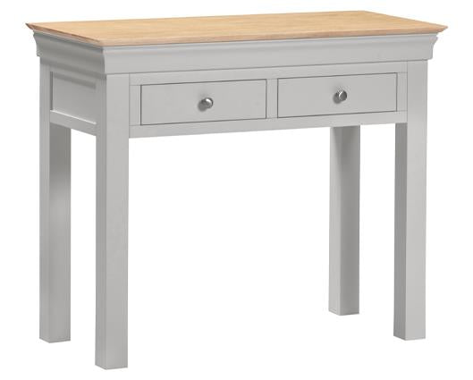 BORDEAUX CONSOLE TABLE - PEBBLE GREY/OAK