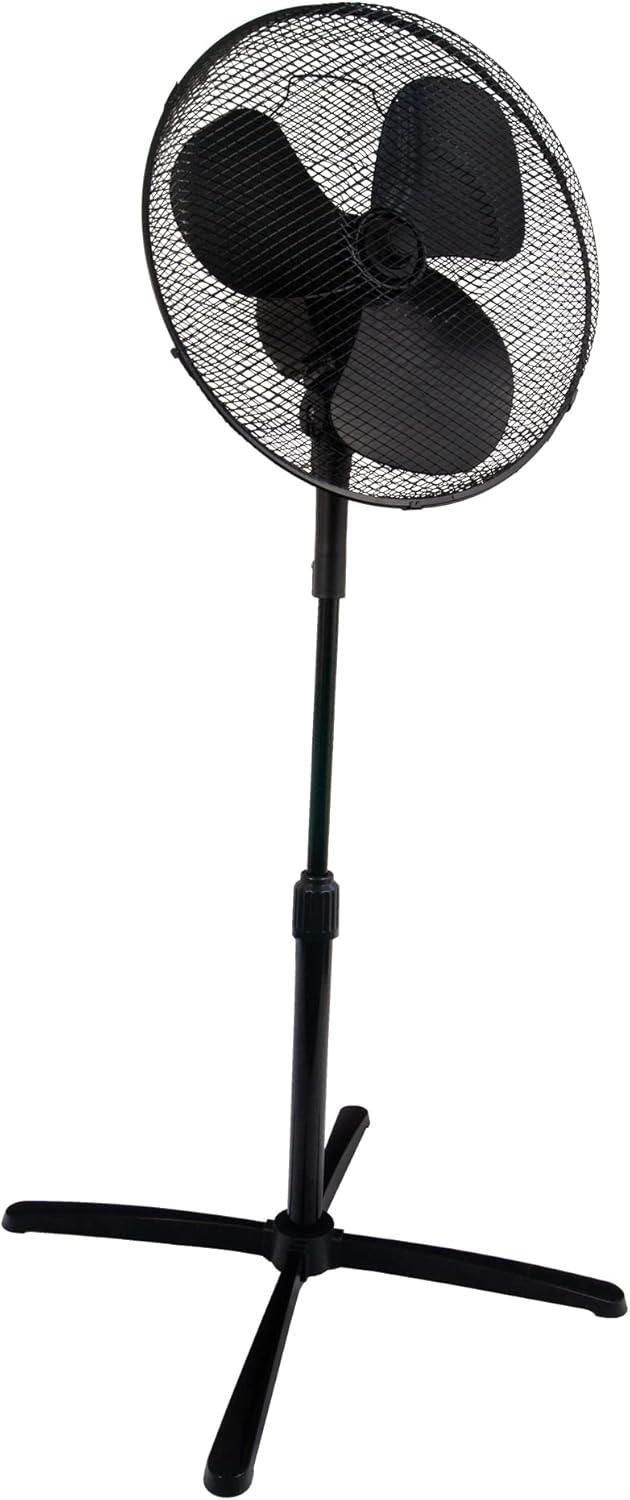 Igenix 16" Pedestal Fan Black