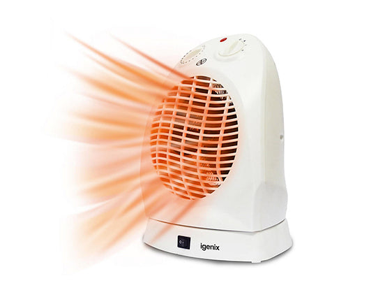 Igenix IG9021 2000W Upright Fan Heater White