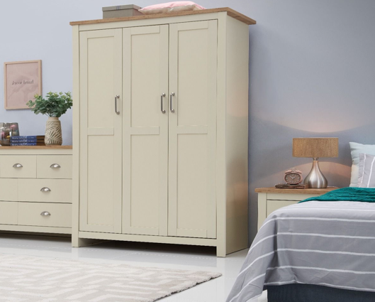 Lincoln 3 Door Wardrobe