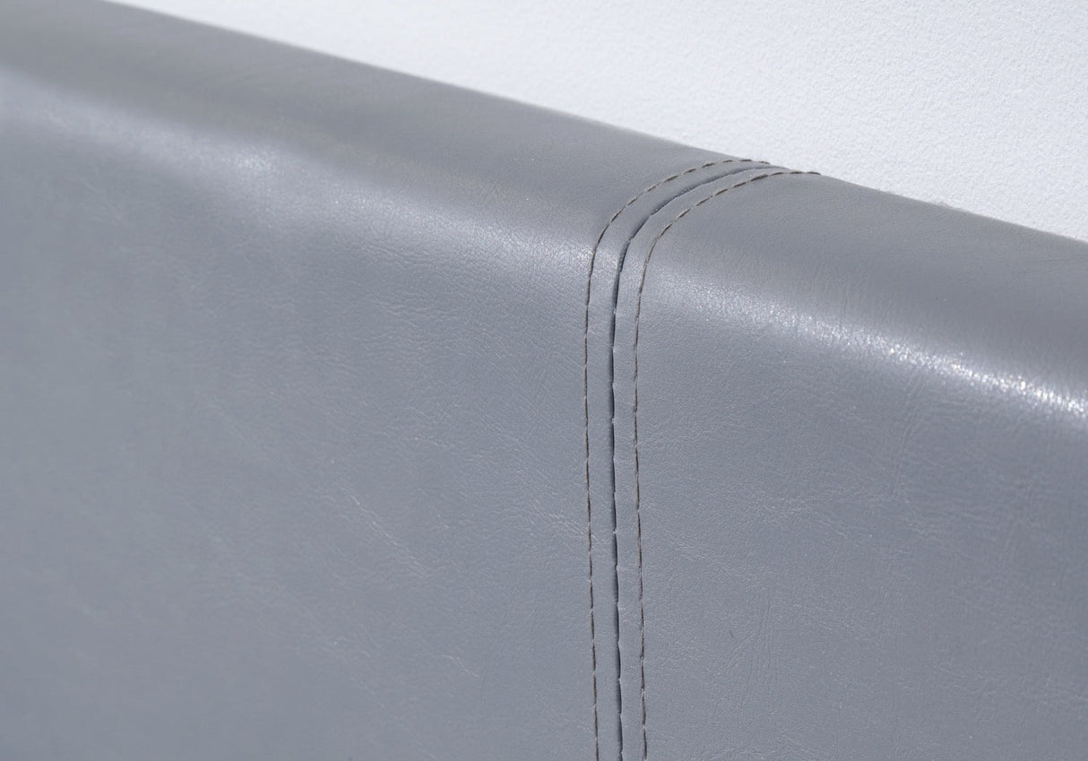 Serena Side Lift Ottoman King Bed - Light Grey