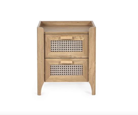 Sydney 2 Drawer Bedside