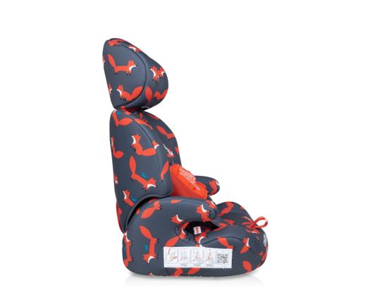 Zoomi Group 123 Anti-Escape Car Seat - Mister Fox