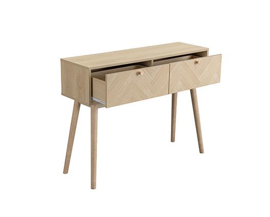 Herringford Console Table - Oak