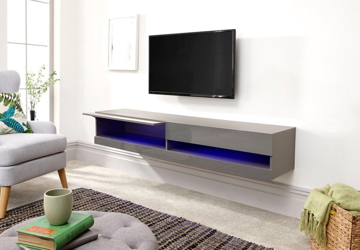 Graze LED 150cm Wall TV Unit