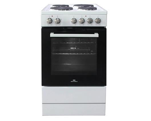 New World NWSC50EW 50cm Single Cavity Cooker with Solid Plate Hob
