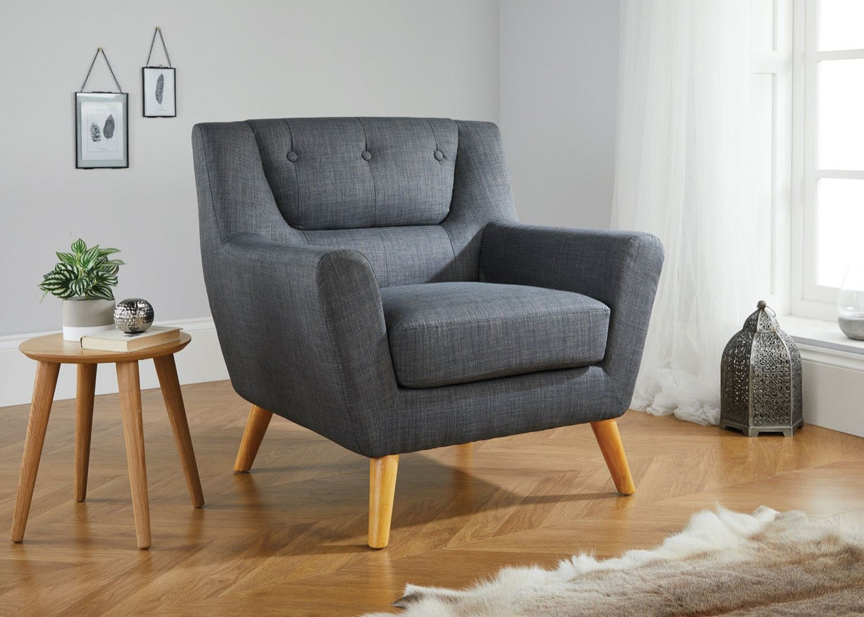 Landon Chair-Grey