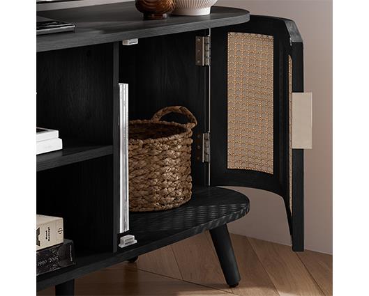 Noah Small TV Unit - Black