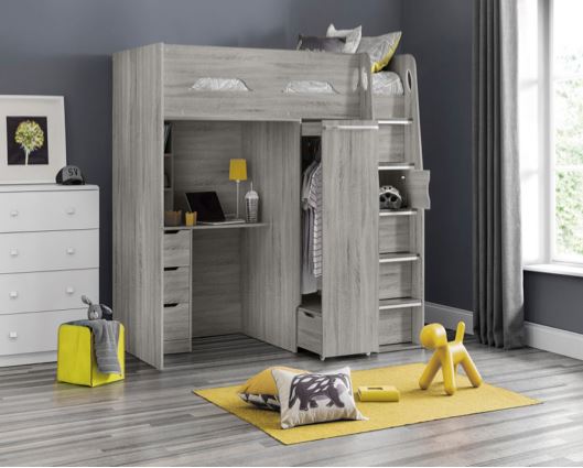 Phoenix Highsleeper-Grey Oak