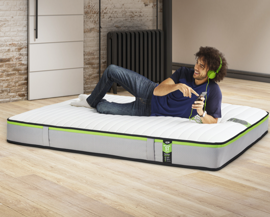 Jay-Be® Benchmark S1 Comfort Eco Friendly Mattress- Single