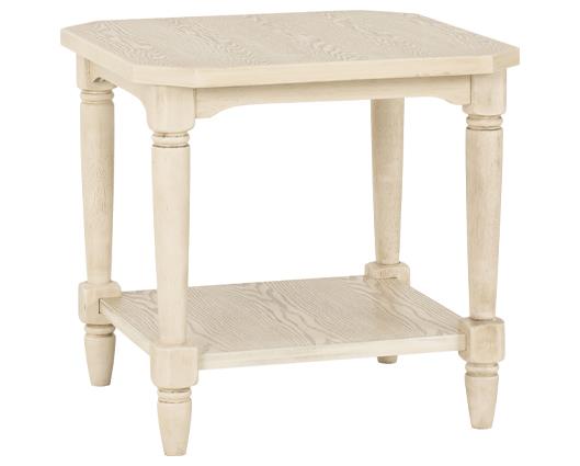 CHANTILLY SIDE TABLE - ANTIQUE CREAM