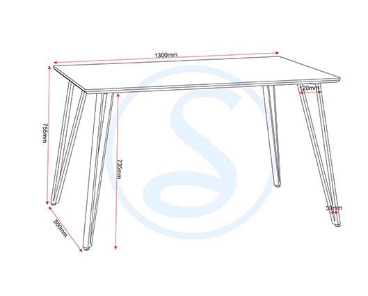 MARLOW & SHELDON DINING SET (X4 CHAIRS) - WHITE MARBLE/GREY BOUCLE FABRIC