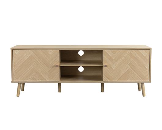Herringford Large TV Unit - Oak