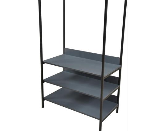 Alva Duo Bedroom Set - Dark Grey