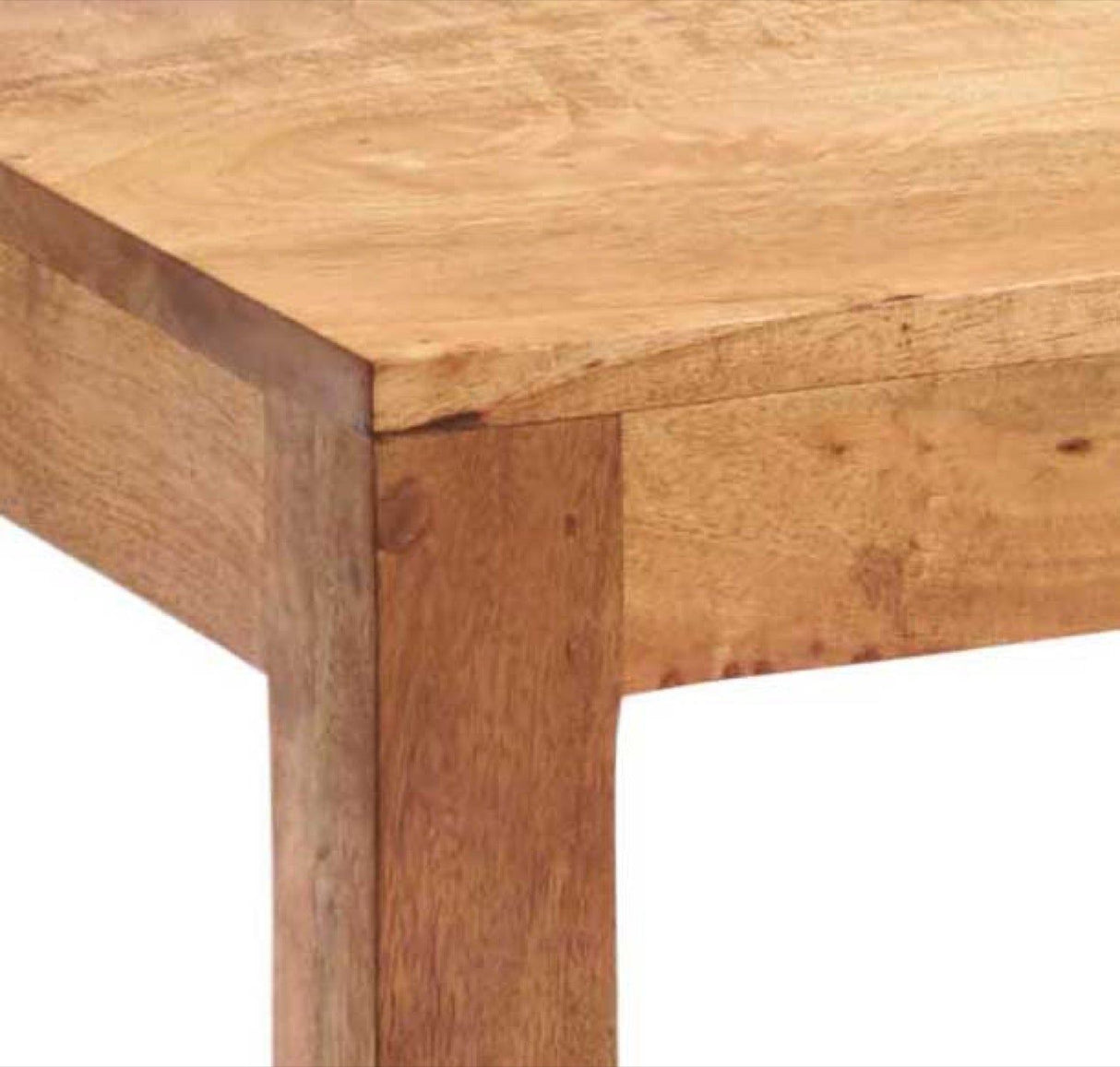 Sapeli Light Large Dining Table