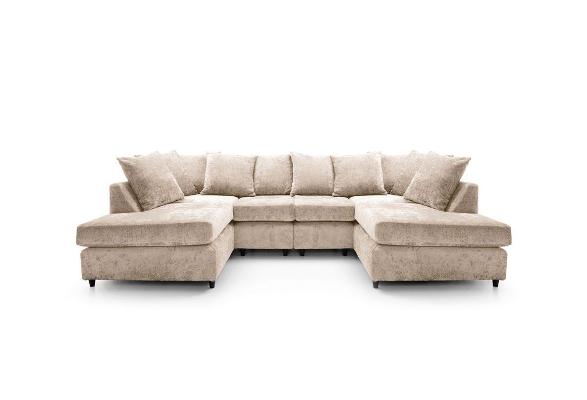 Heidi U-Shape Sofa - Cream