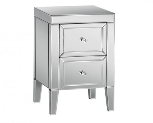Vivienne 2 Drawer Bedside