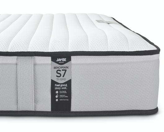Jay-Be® Benchmark S7 Tri-brid Eco Friendly Mattress - King