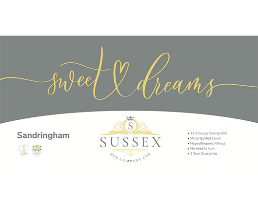 Sandringham Divan and Mattress Set- King