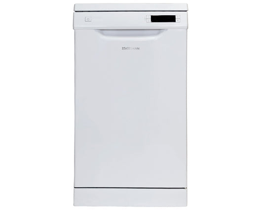 Statesman FD10PWE 10 Place Setting Slimline 45cm Dishwasher White