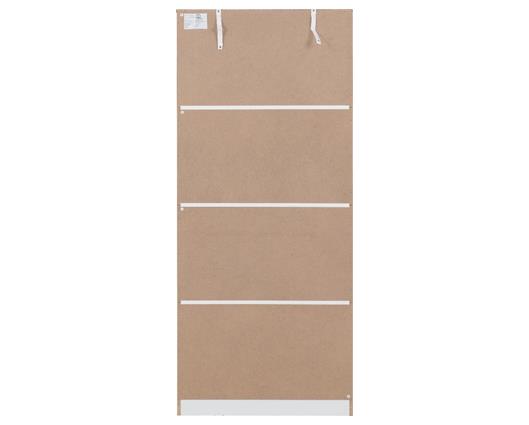 DAKOTA 2 DOOR WARDROBE - WHITE
