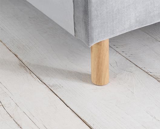 Loxley Small Double Bed - Grey