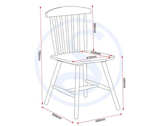 EMERY EXTENDING DINING SET (X6 CHAIRS) - NATURAL OAK EFFECT