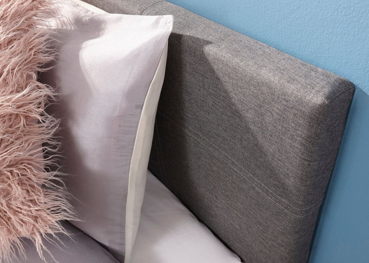 Single End Lift Ottoman Bed-Grey