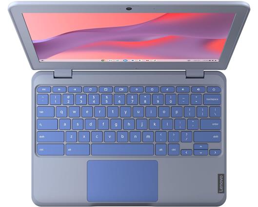 Lenovo IdeaPad Chromebook 11.6 Inch HD Intel Celeron N4500 4GB RAM 64GB eMMC Blue